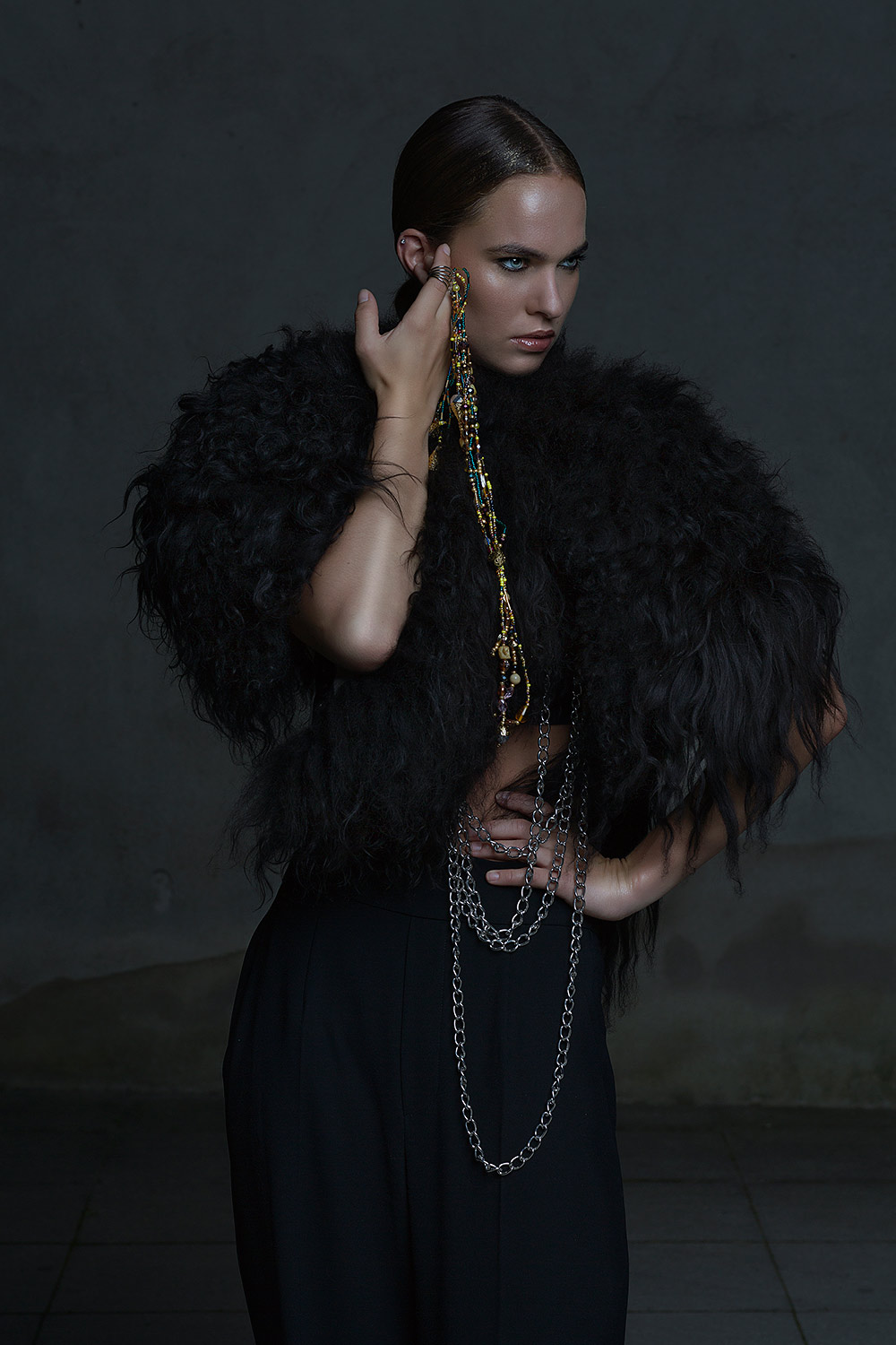 Tani Tkach and Richard Scholz collaboration fur and ring