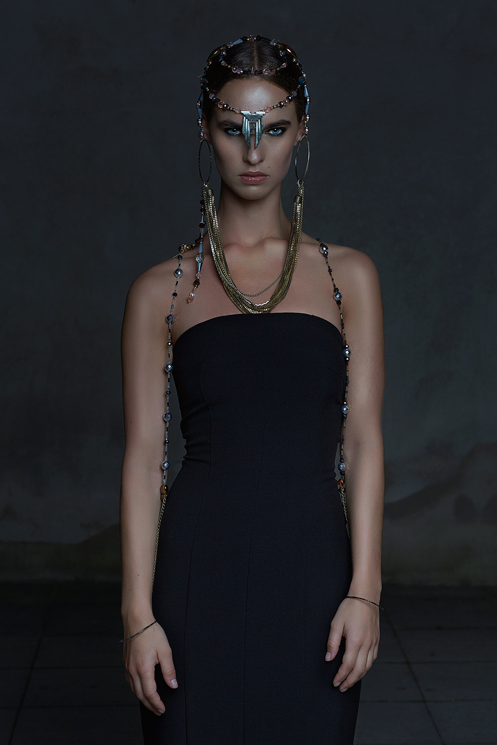 Tani Tkach and Richard Scholz collaboration headpiece